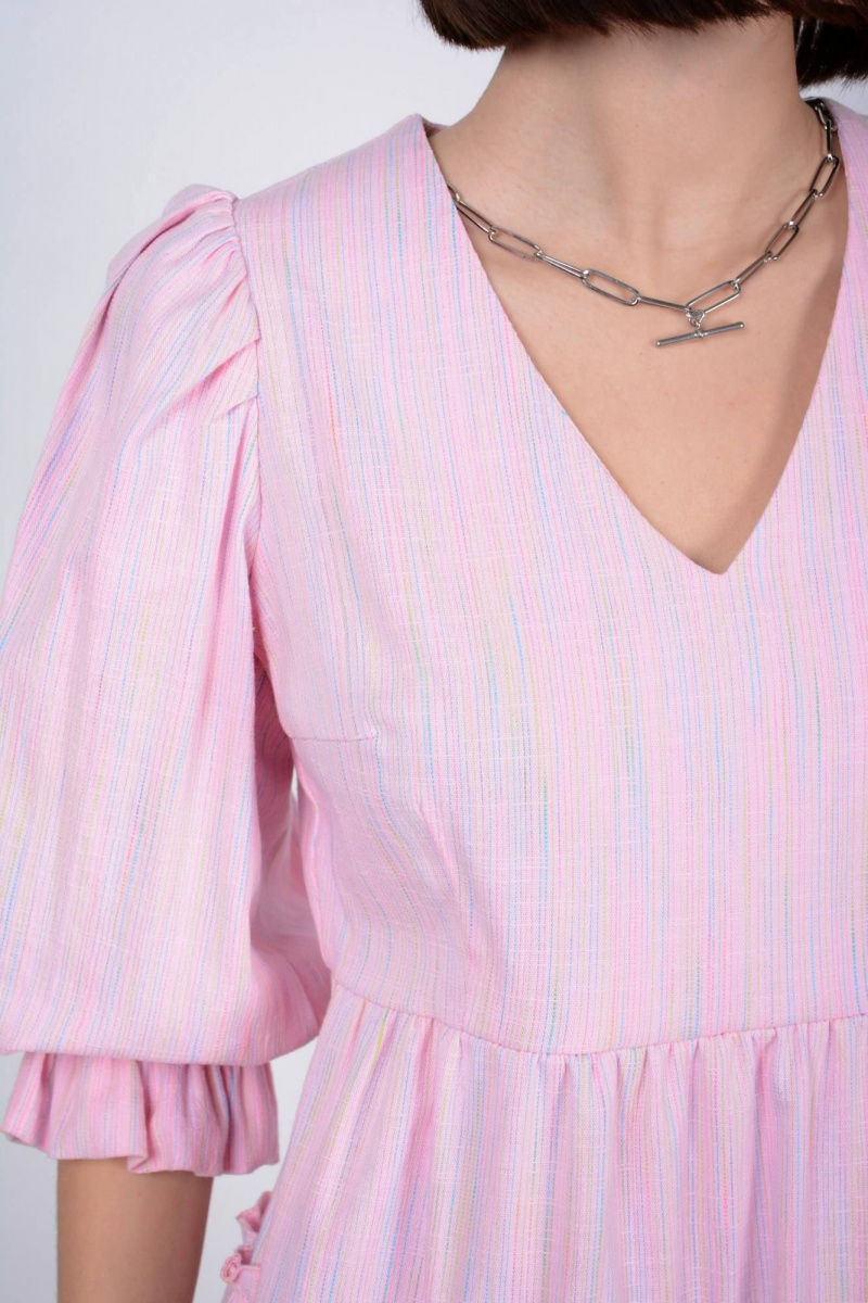 Платья Patriciа C15201-1 розовый,голубой
