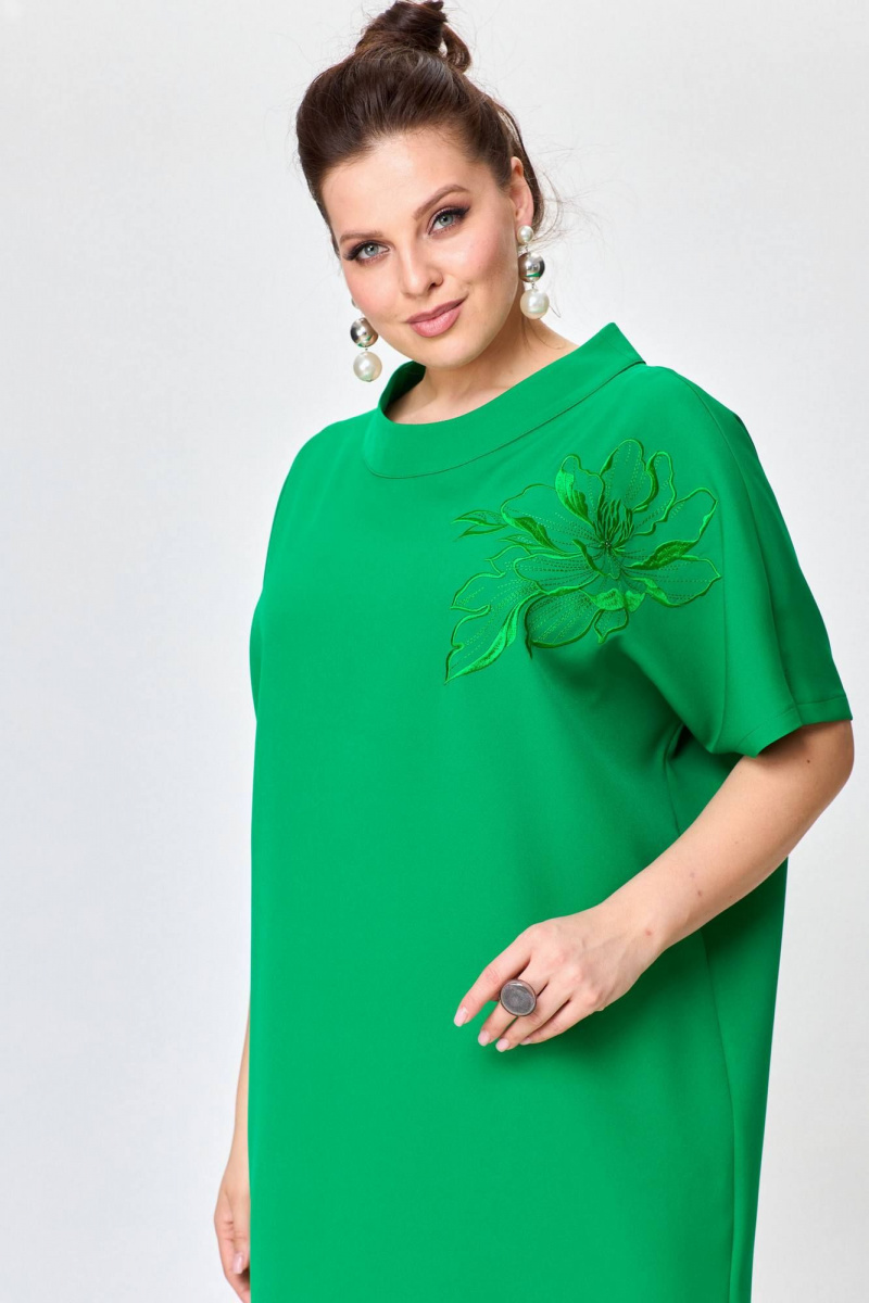 Платья SOVA 11223 зеленый