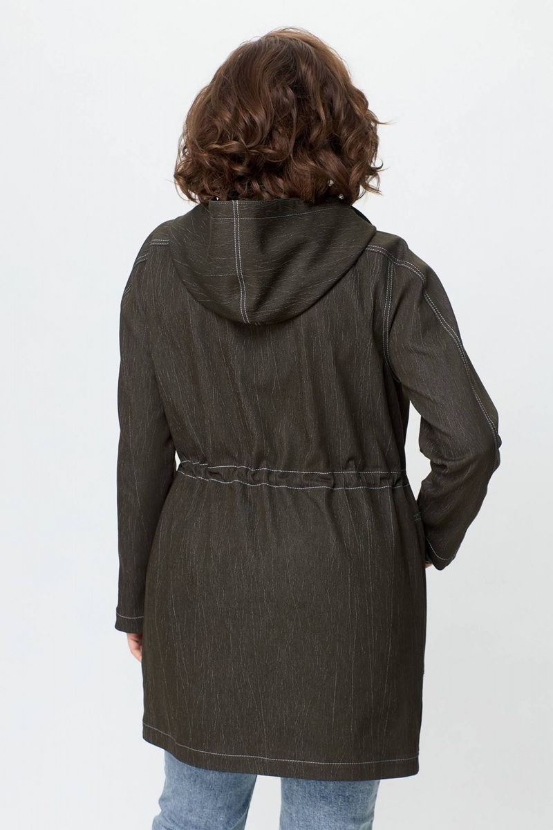 Женская куртка Zlata 4406 т.оливковый