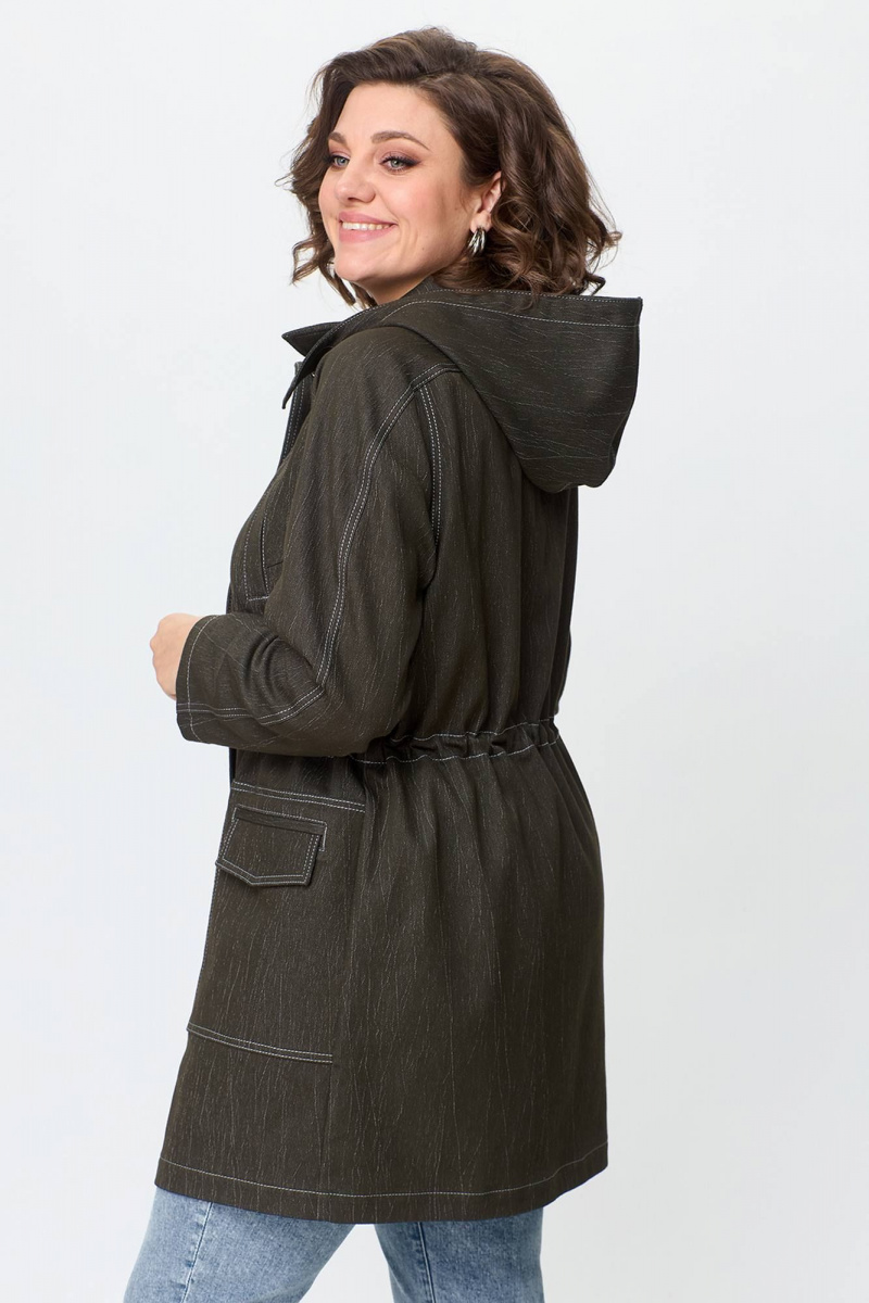 Женская куртка Zlata 4406 т.оливковый