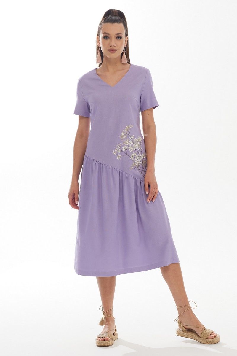 Платья Galean Style 854.1 фиолет