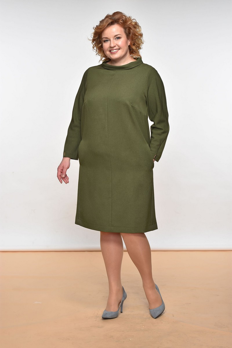 Платье Lady Style Classic 1520 зеленый