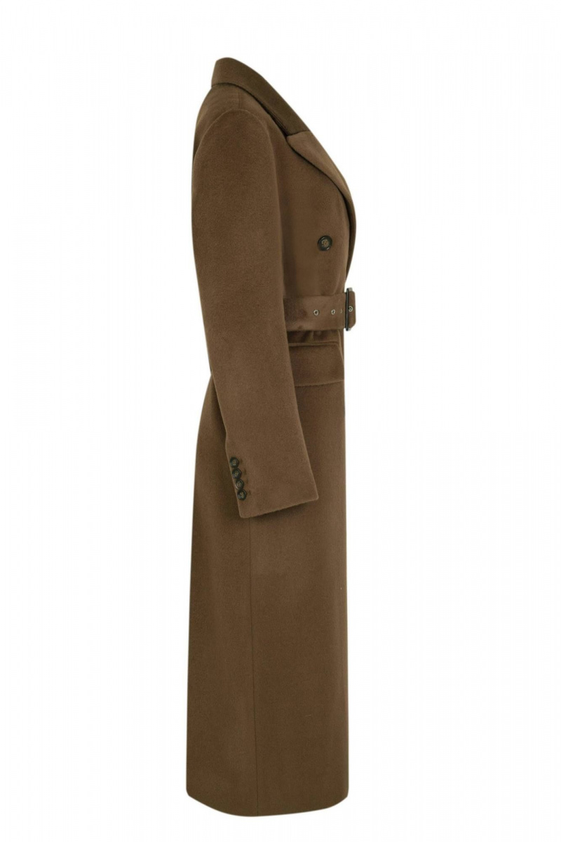 Женское пальто Elema 1-12633-2-170 коричневый
