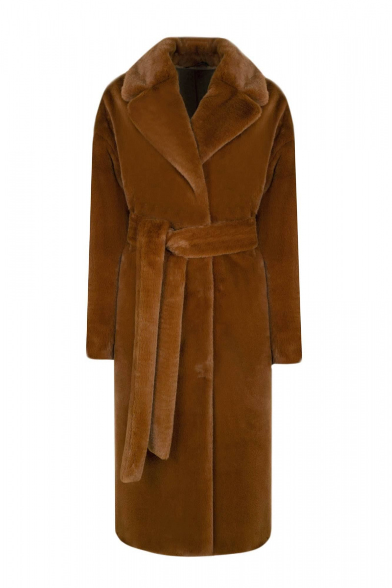 Женское пальто Elema 1-13055-2-164 терракот