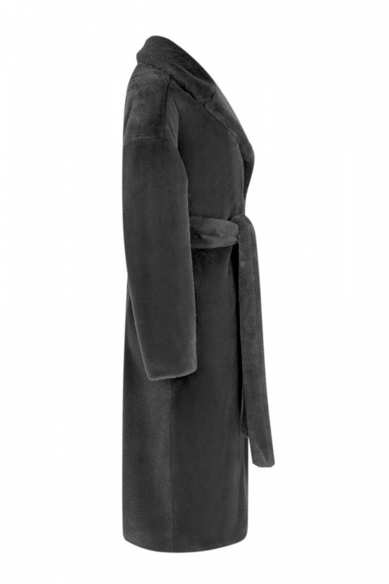 Женское пальто Elema 1-13055-2-164 тёмно-серый