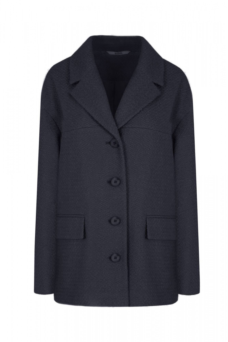 Женское пальто Elema 1-186-164 синий