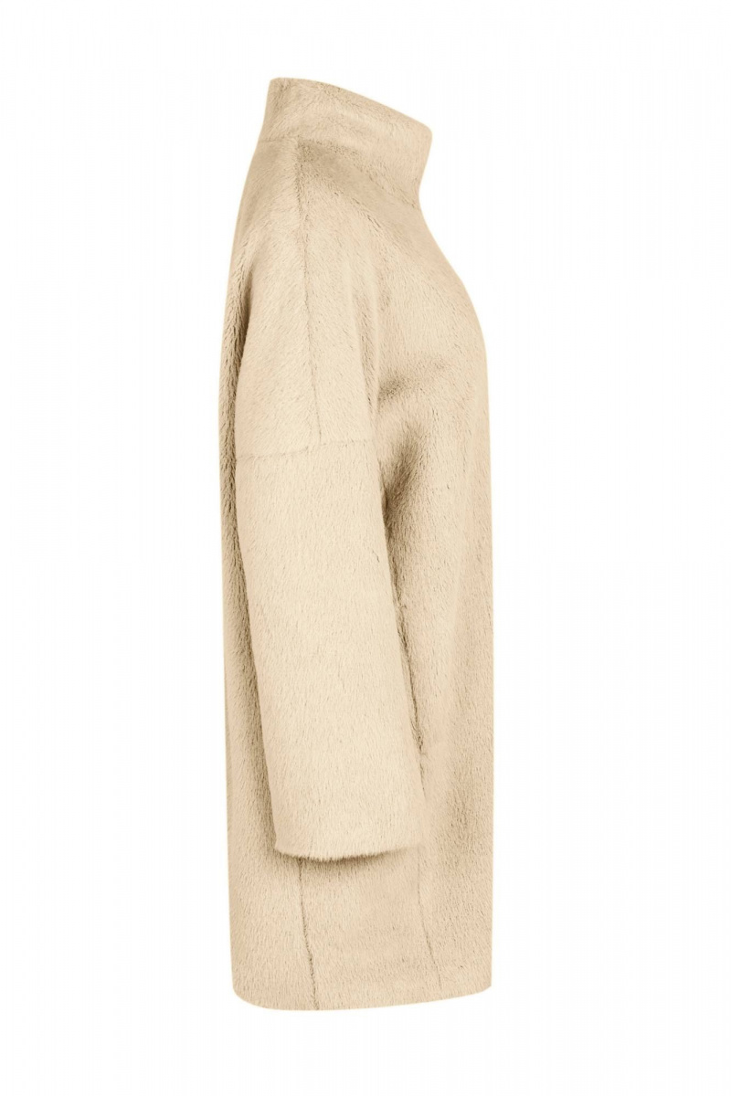 Женское пальто Elema 1-721-164 бежевый