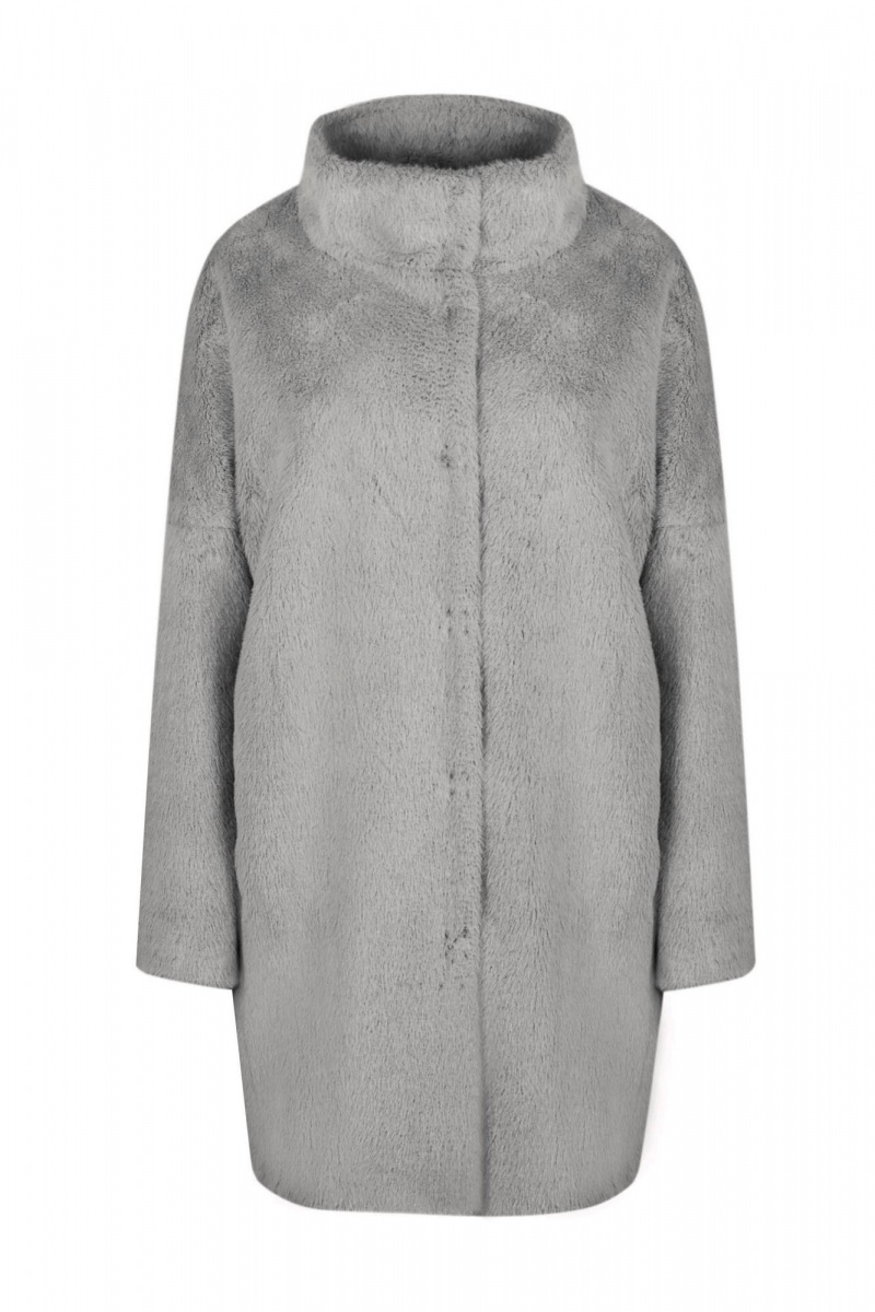 Женское пальто Elema 1-721-164 серый