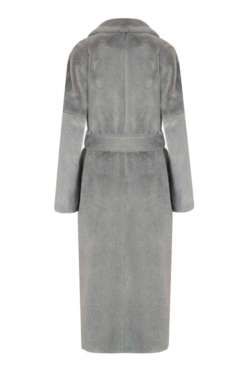 Женское пальто Elema 1-961-164 серый