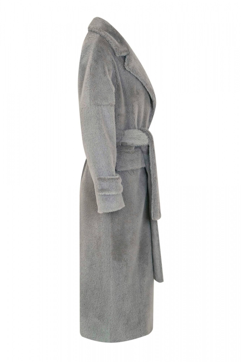 Женское пальто Elema 1-961-164 серый