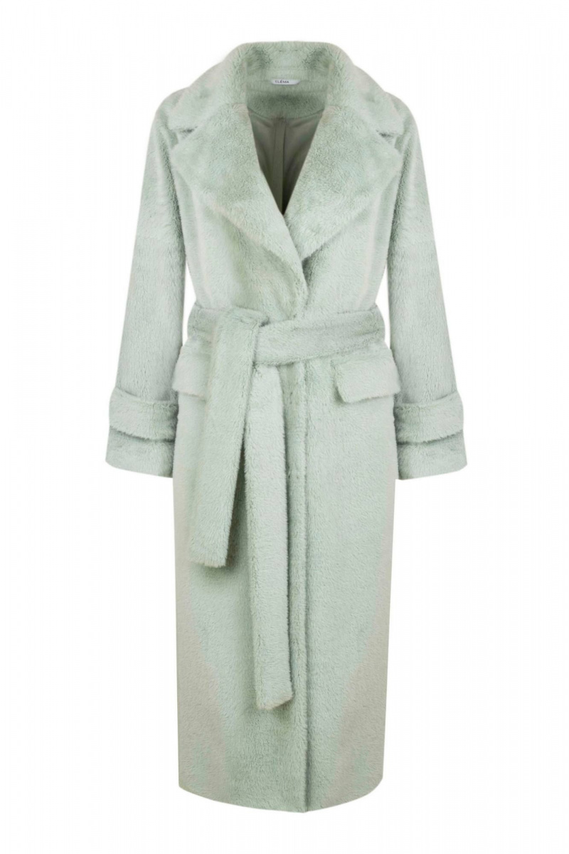 Женское пальто Elema 1-961-170 мята