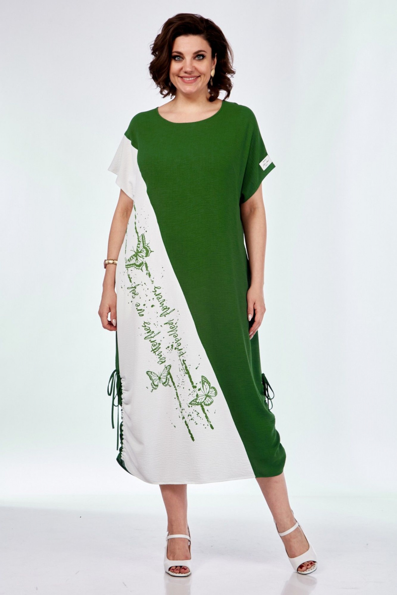 Платья Диомант 1957 зелень