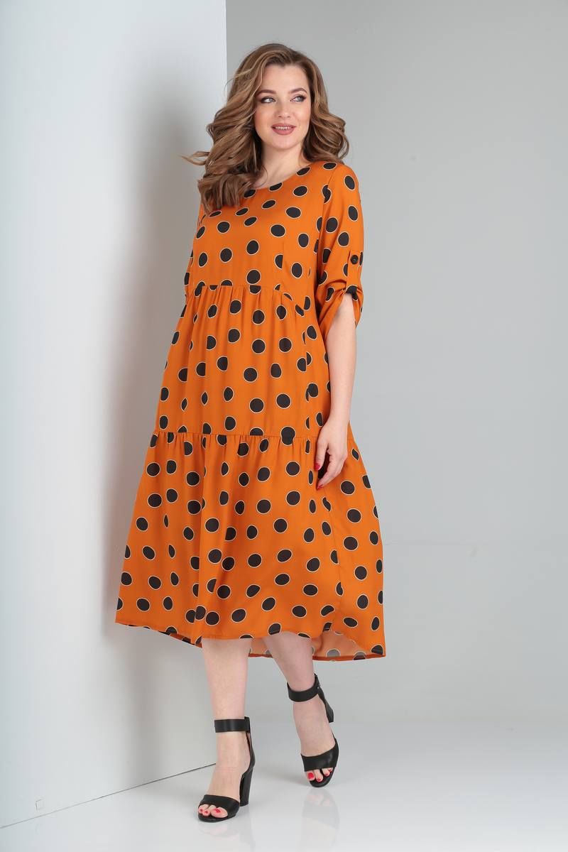 Платье Rishelie 780 оранж
