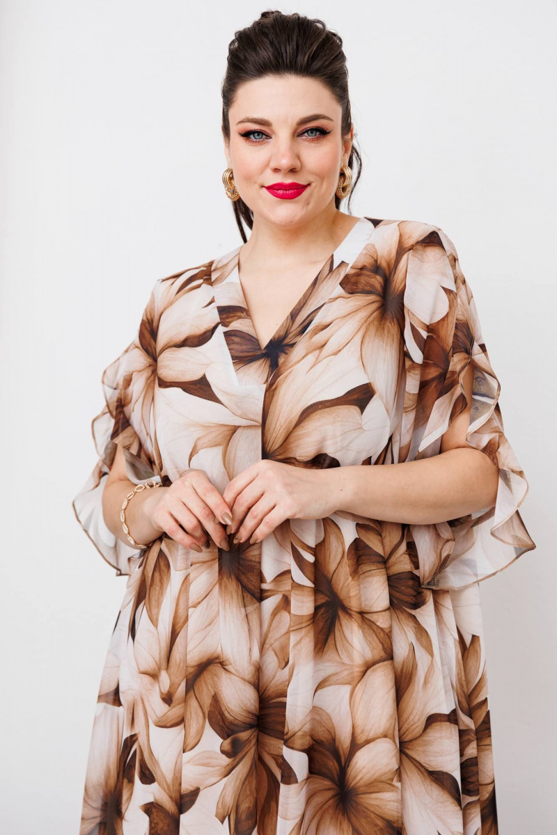 Платья Romanovich Style 1-2643 коричневый