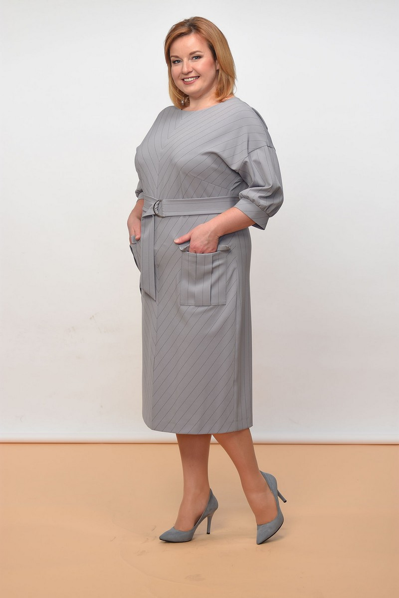 Платья Lady Style Classic 1563 серый
