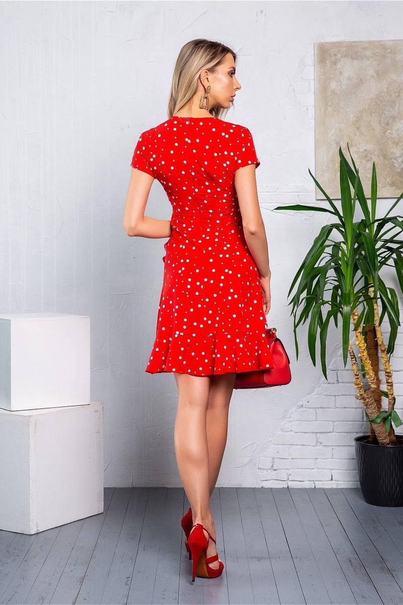 Платье DoMira 01-446 красный
