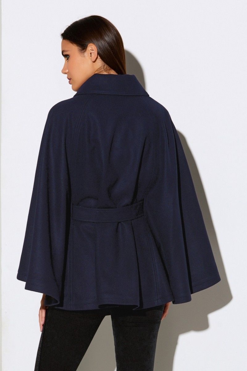 Женское пальто Lissana 3921 темно-синий
