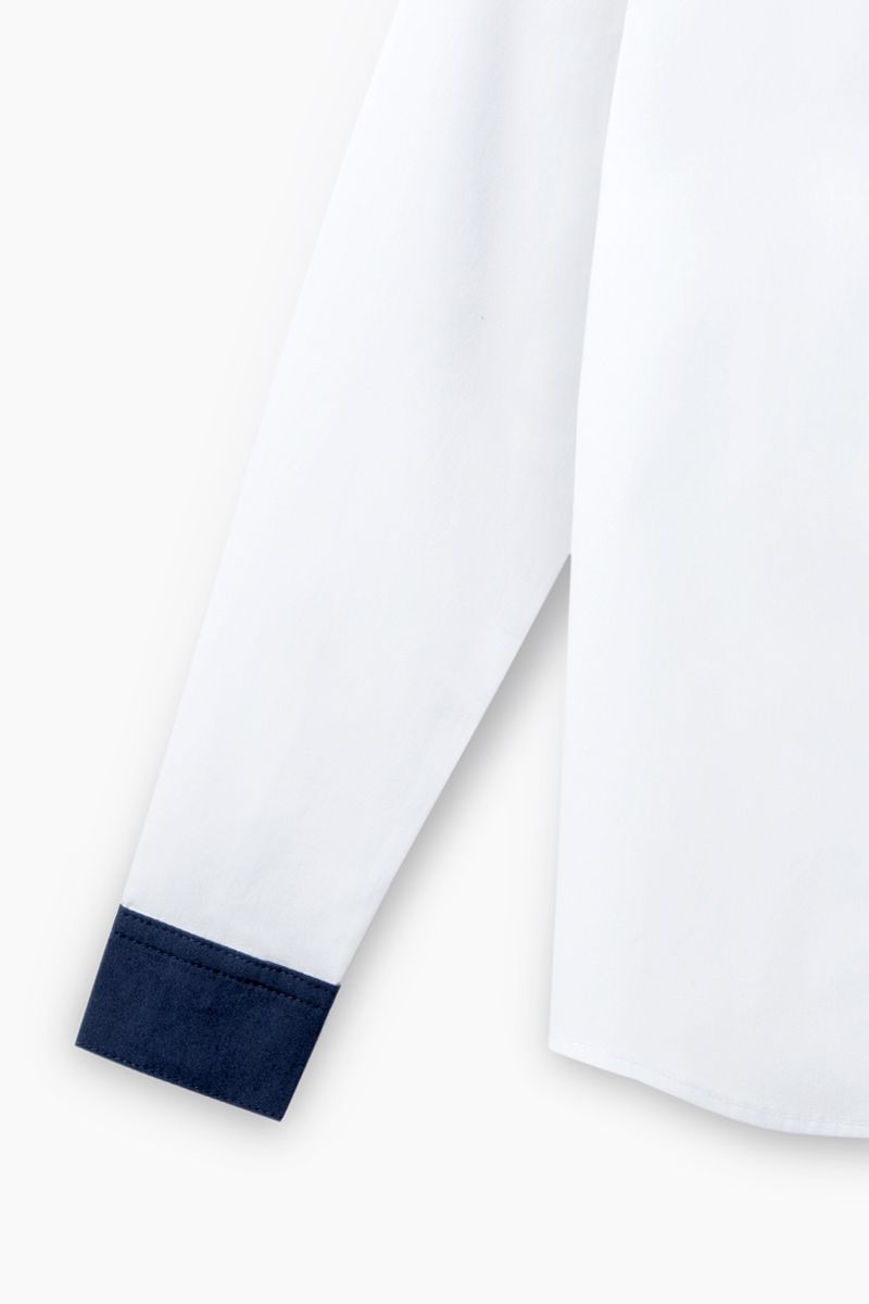 Рубашки с длинным рукавом Bell Bimbo 203143 белый/т.синий