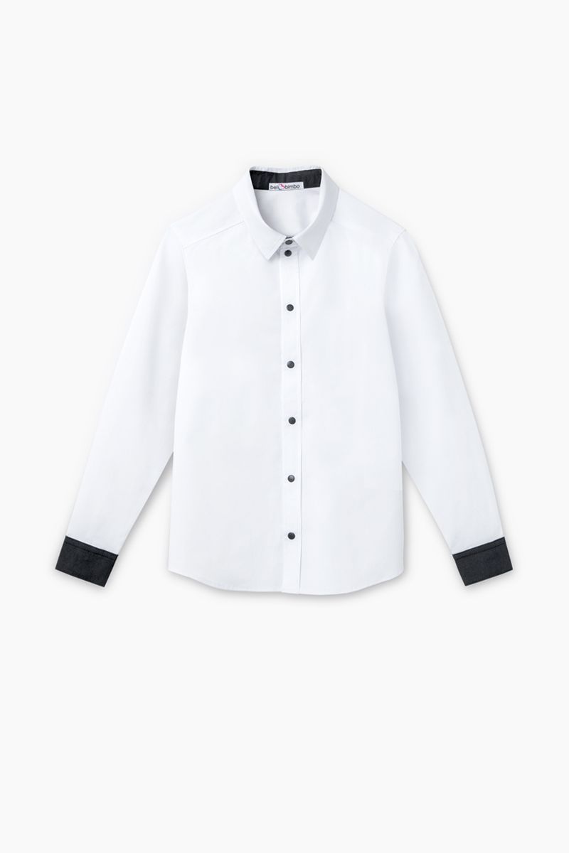 Рубашки с длинным рукавом Bell Bimbo 203143 белый/черный