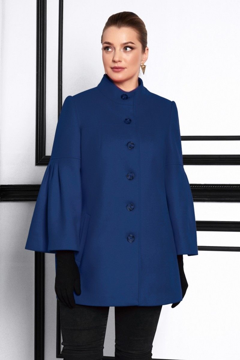 Женское пальто Lissana 3933 лазурный