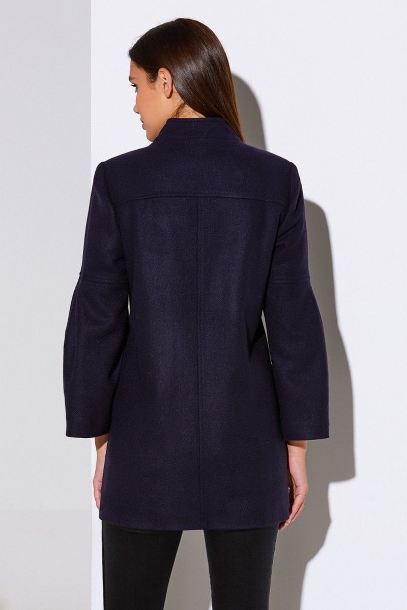 Женское пальто Lissana 3933 темно-синий