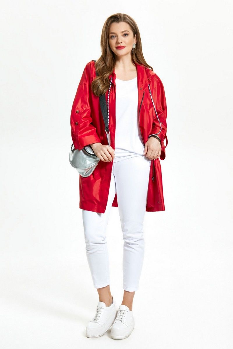Женская куртка TEZA 1547 красный