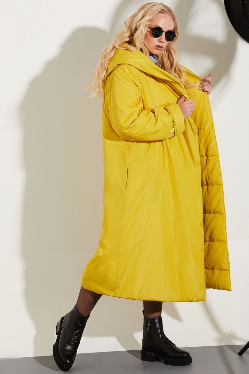 Женское пальто Golden Valley 7110 желтый