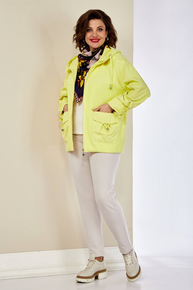 Женская куртка Shetti 2144 желтый