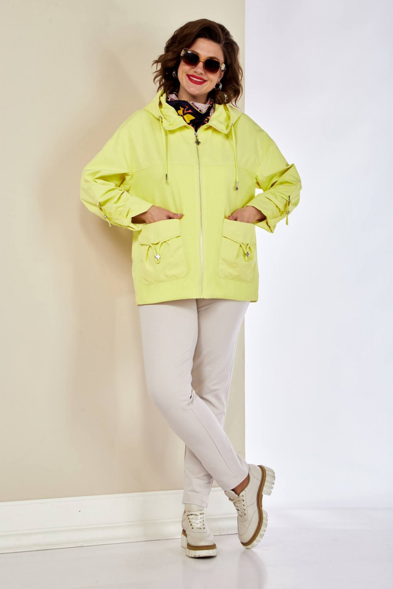 Женская куртка Shetti 2144 желтый