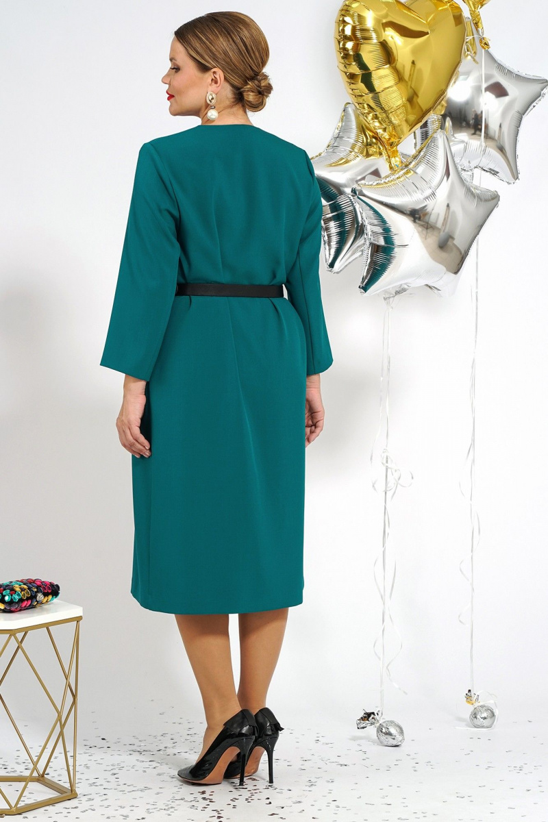 Платья Alani Collection 2016 темно-зеленый