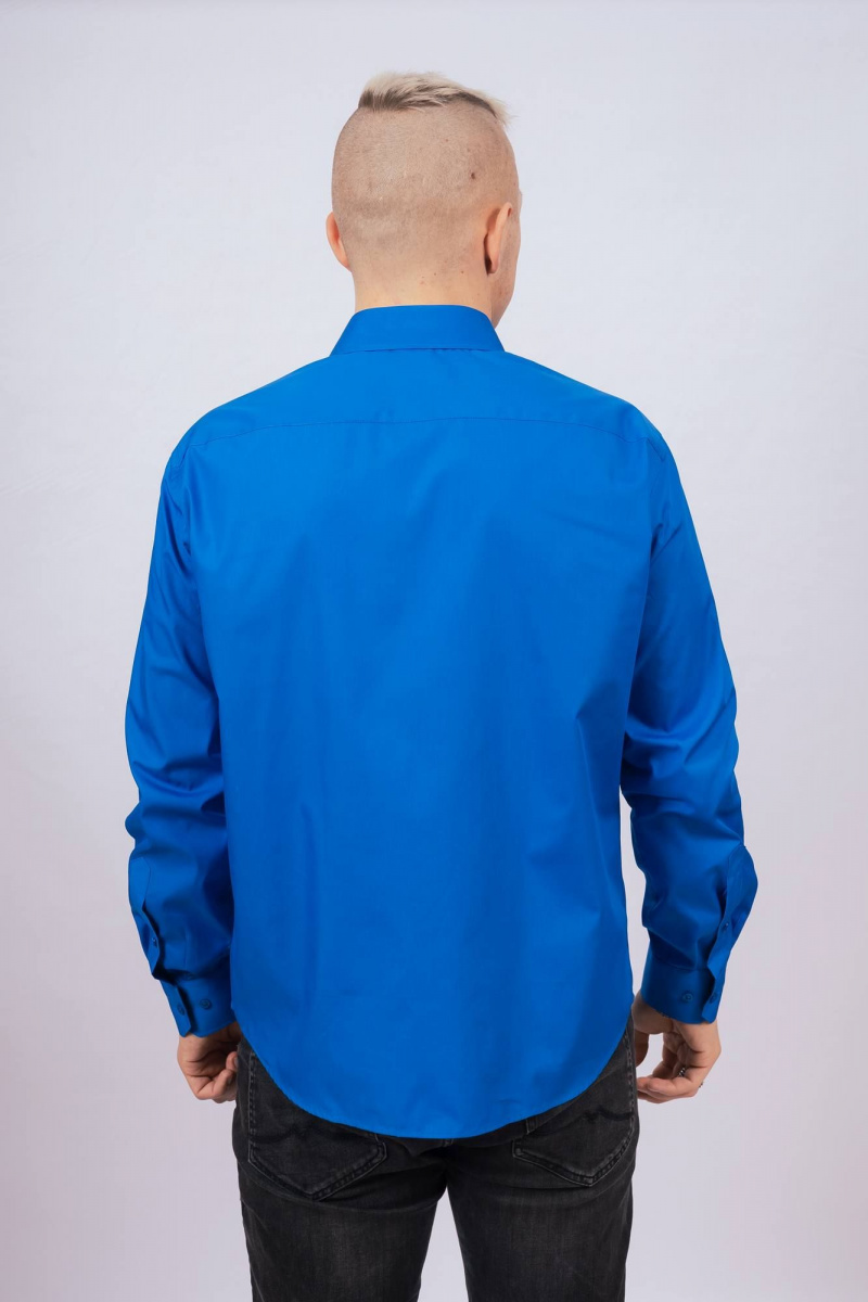 Рубашки с длинным рукавом Nadex 01-046612/204-24_170 классический_синий