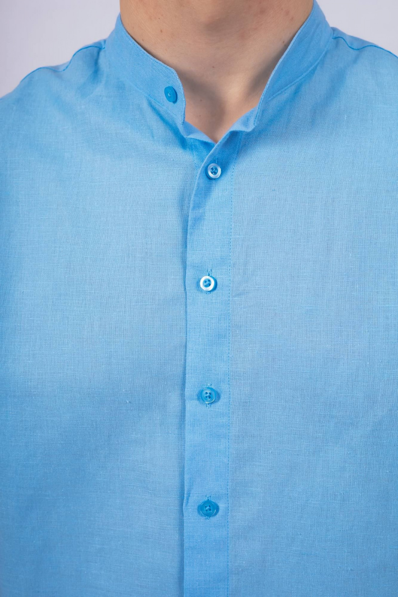 Рубашки с длинным рукавом Nadex 01-080731/211-24_170 голубой