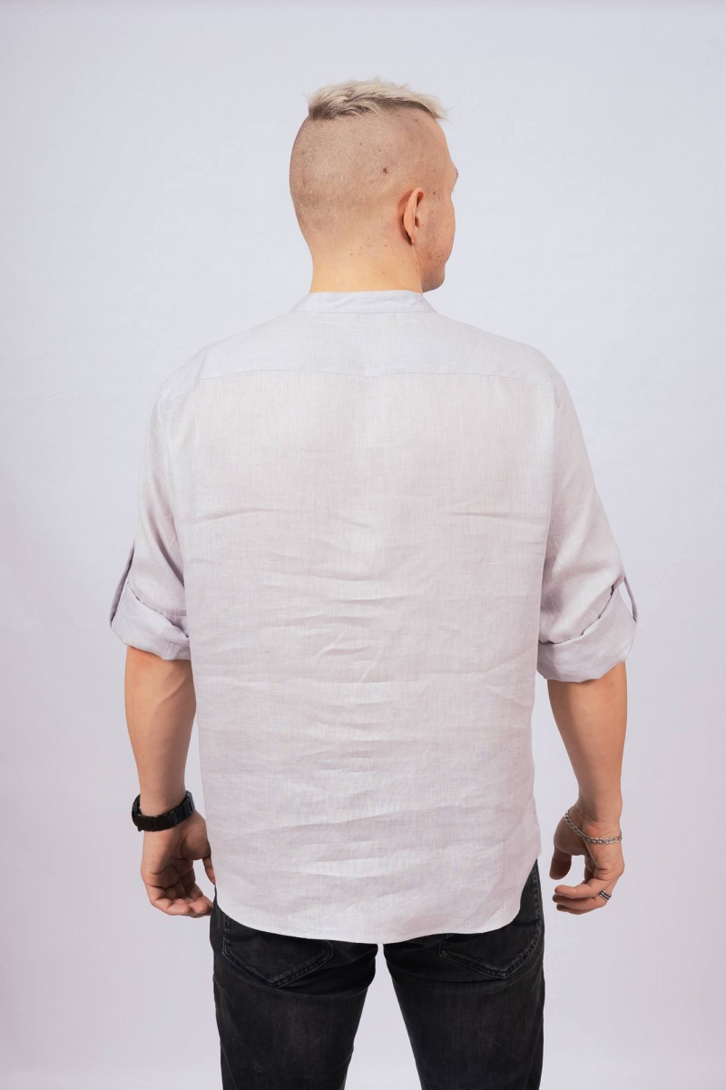 Рубашки с длинным рукавом Nadex 01-081832/210-24_170 серый