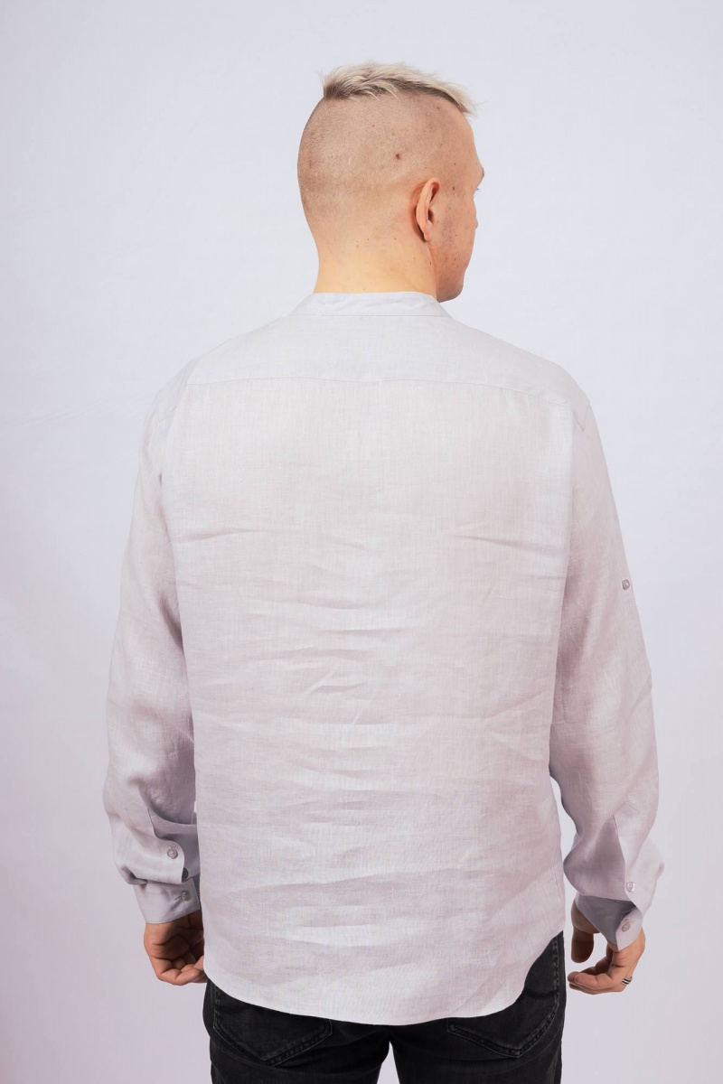 Рубашки с длинным рукавом Nadex 01-081832/210-24_170 серый