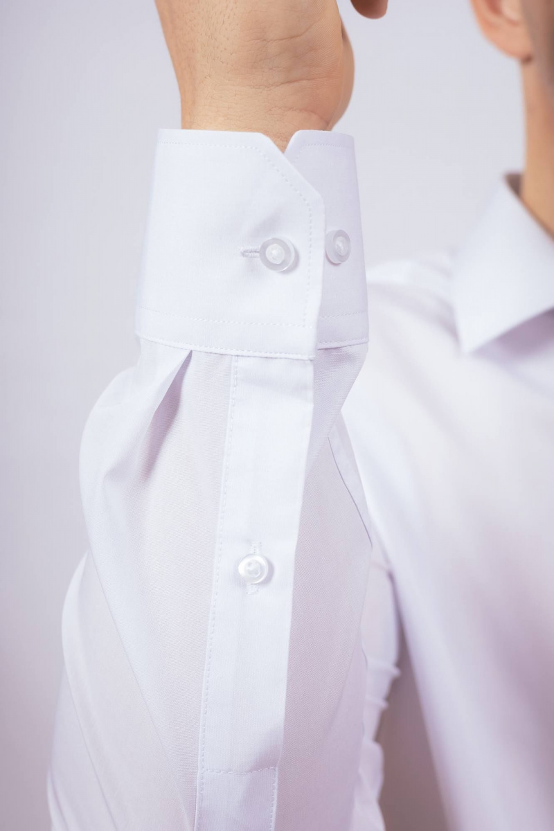 Рубашки с длинным рукавом Nadex 01-088511/104-24_182 белый