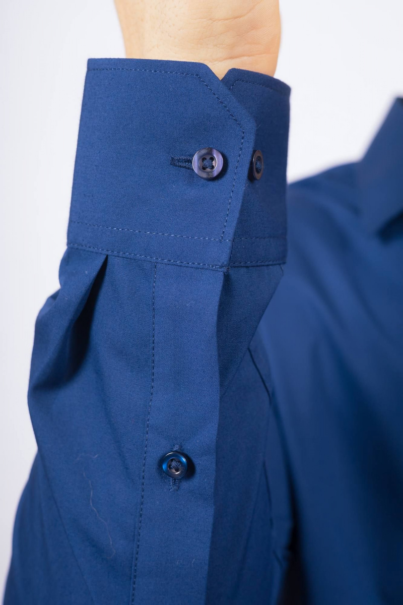 Рубашки с длинным рукавом Nadex 01-088511/204-24_170 темно-синий
