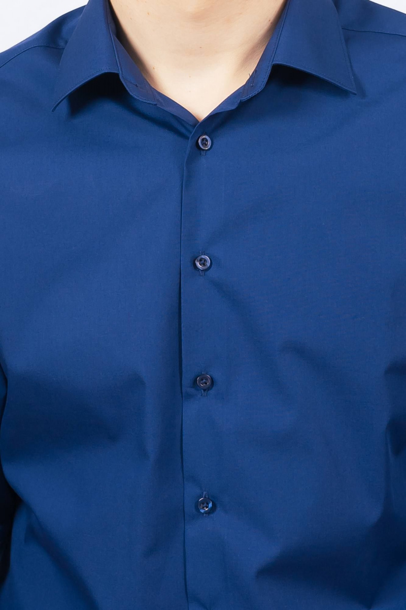 Рубашки с длинным рукавом Nadex 01-088812/204-24_170 темно-синий