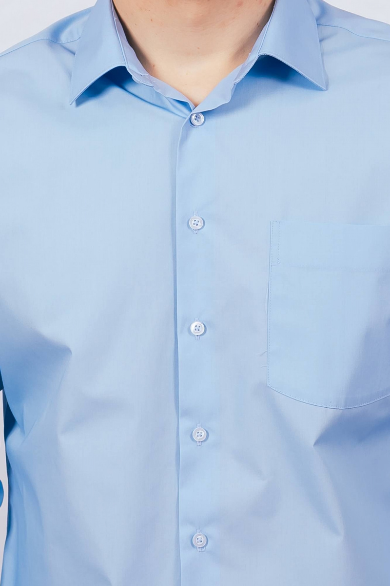 Рубашки с длинным рукавом Nadex 01-088912/204-24_182 голубой