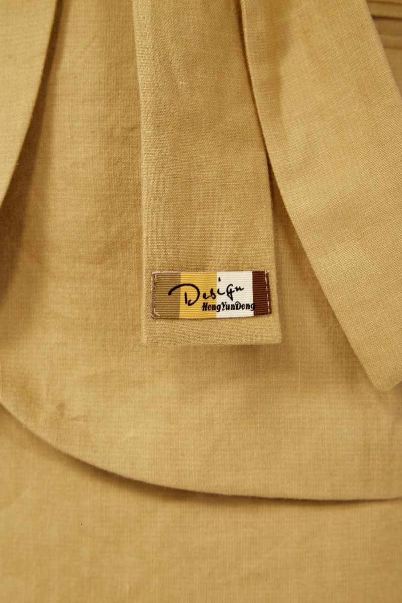 Юбочный костюм Диомант 1974 горчица
