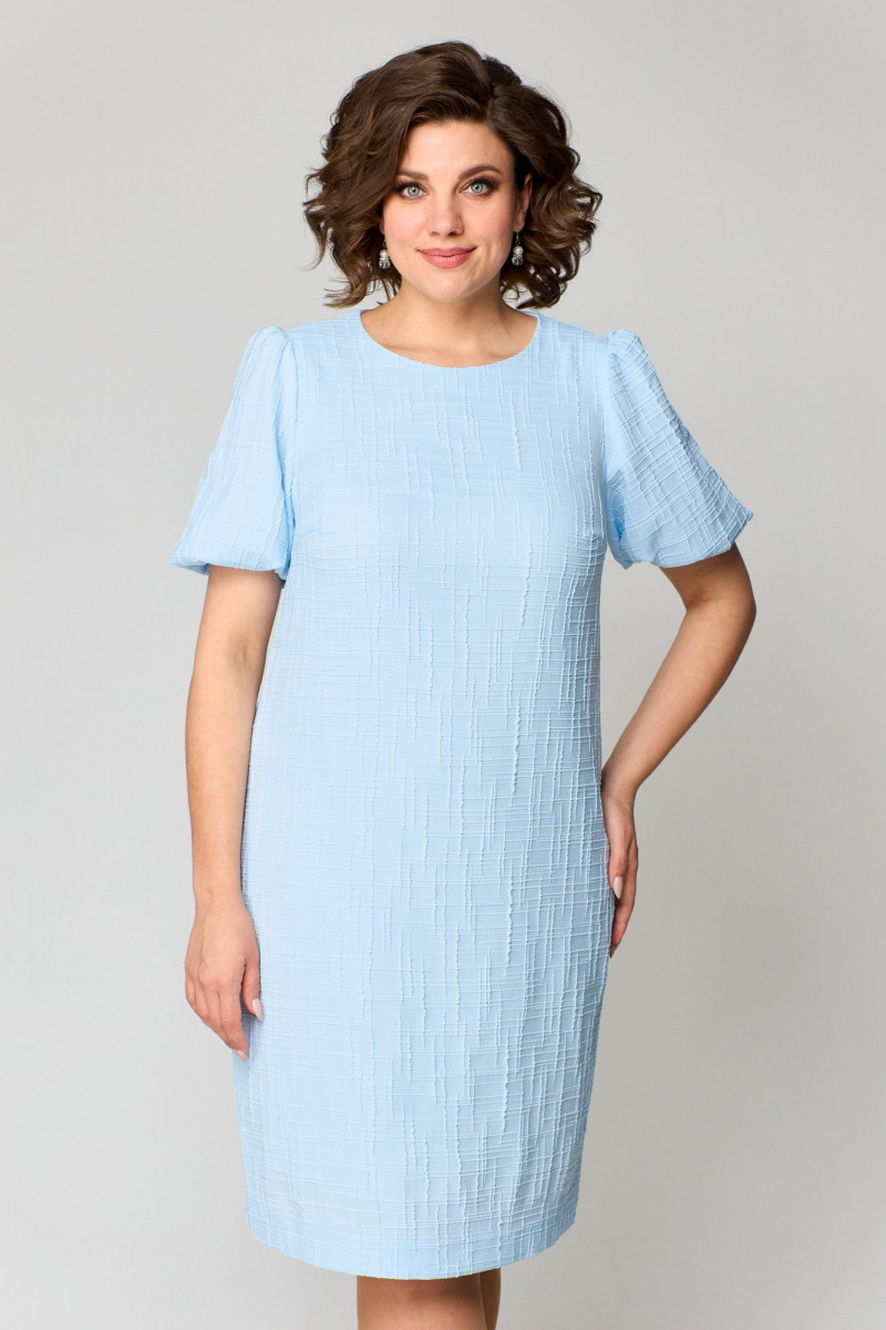 Платья Pocherk 1-035 голубой