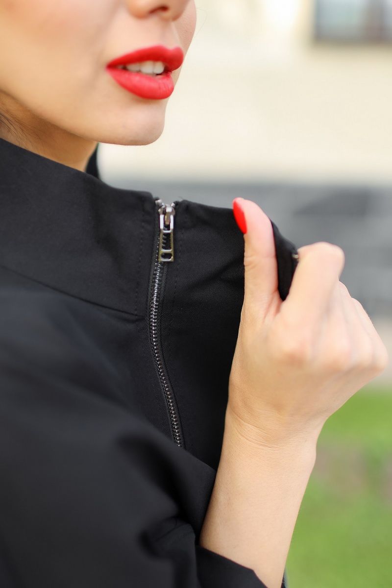 Женская куртка YFS 6204 черный