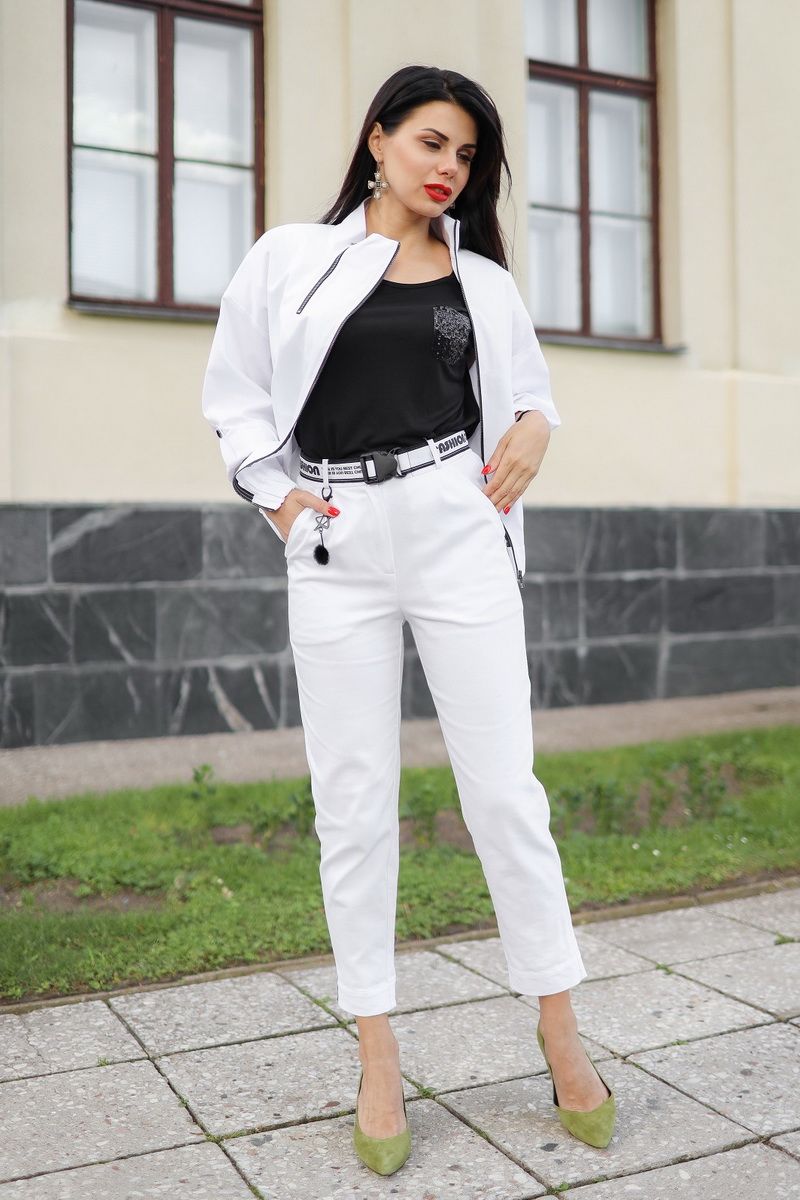 Женская куртка YFS 6204 белый
