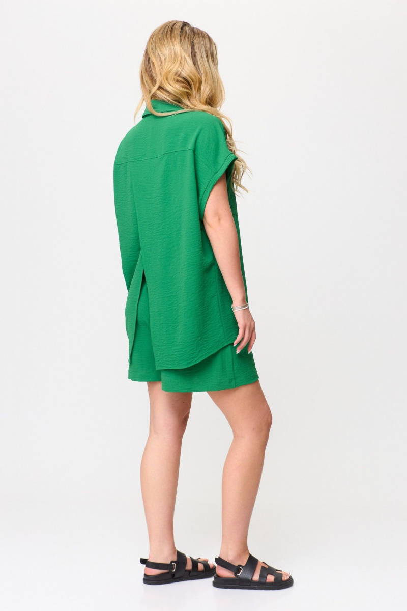 Женский комплект с шортами Talia fashion 400 зеленый