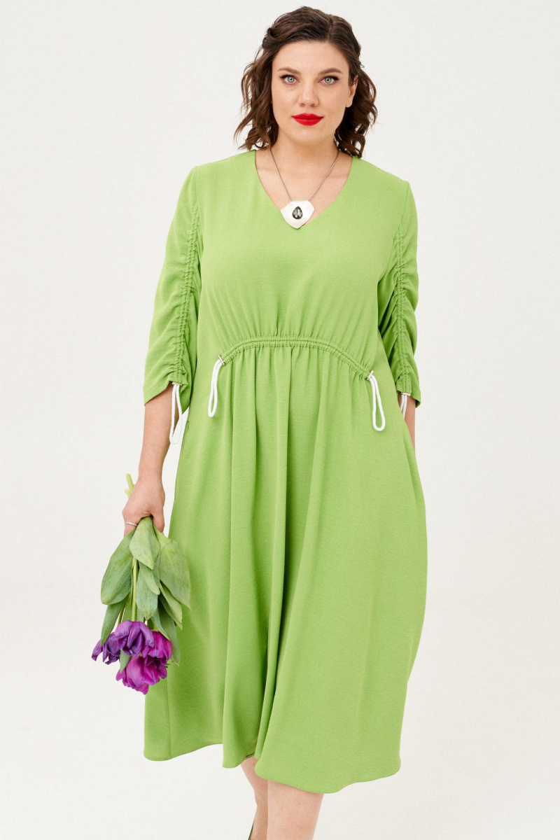 Платья Almirastyle 351 зеленый
