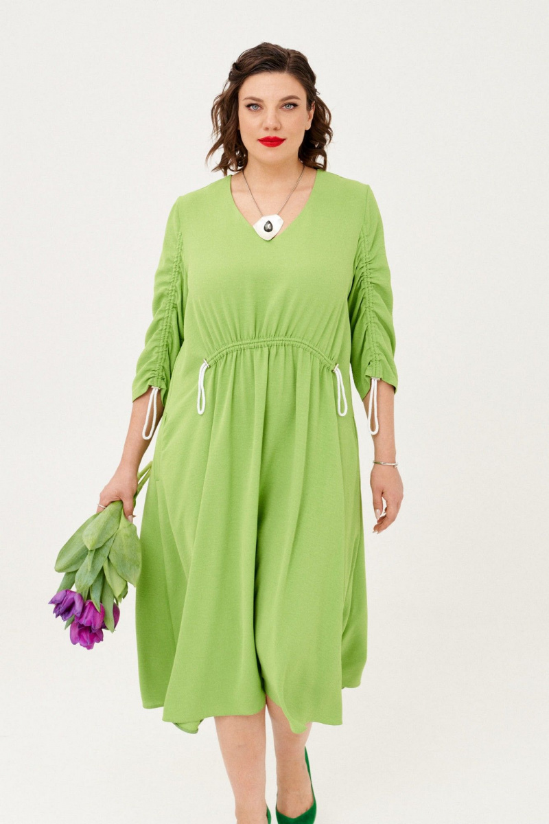 Платья Almirastyle 351 зеленый