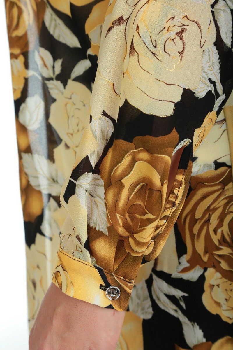 Комплект с блузой Angelina & Сompany 409 желтые_розы