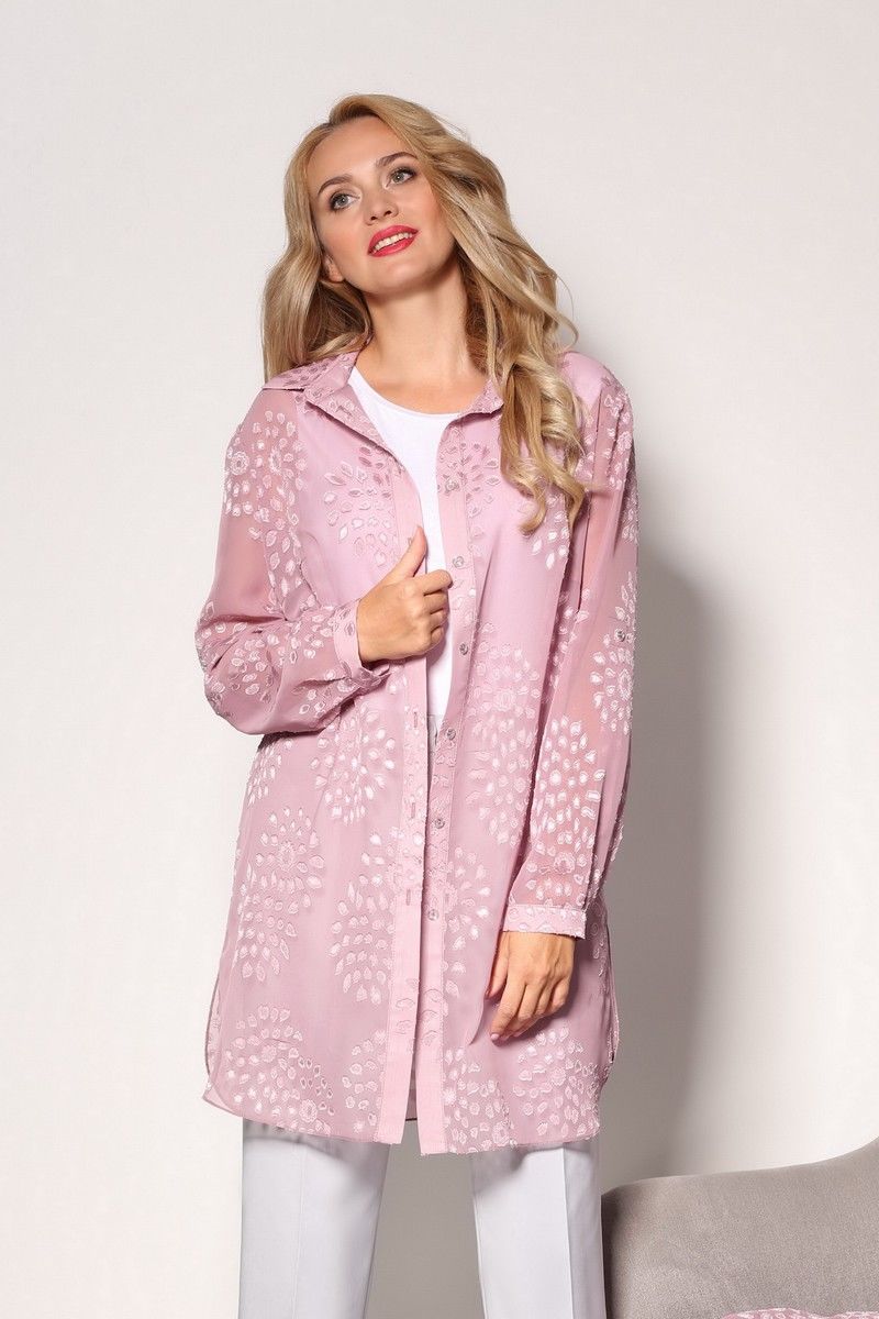 Комплект с блузой Angelina & Сompany 410 розовый