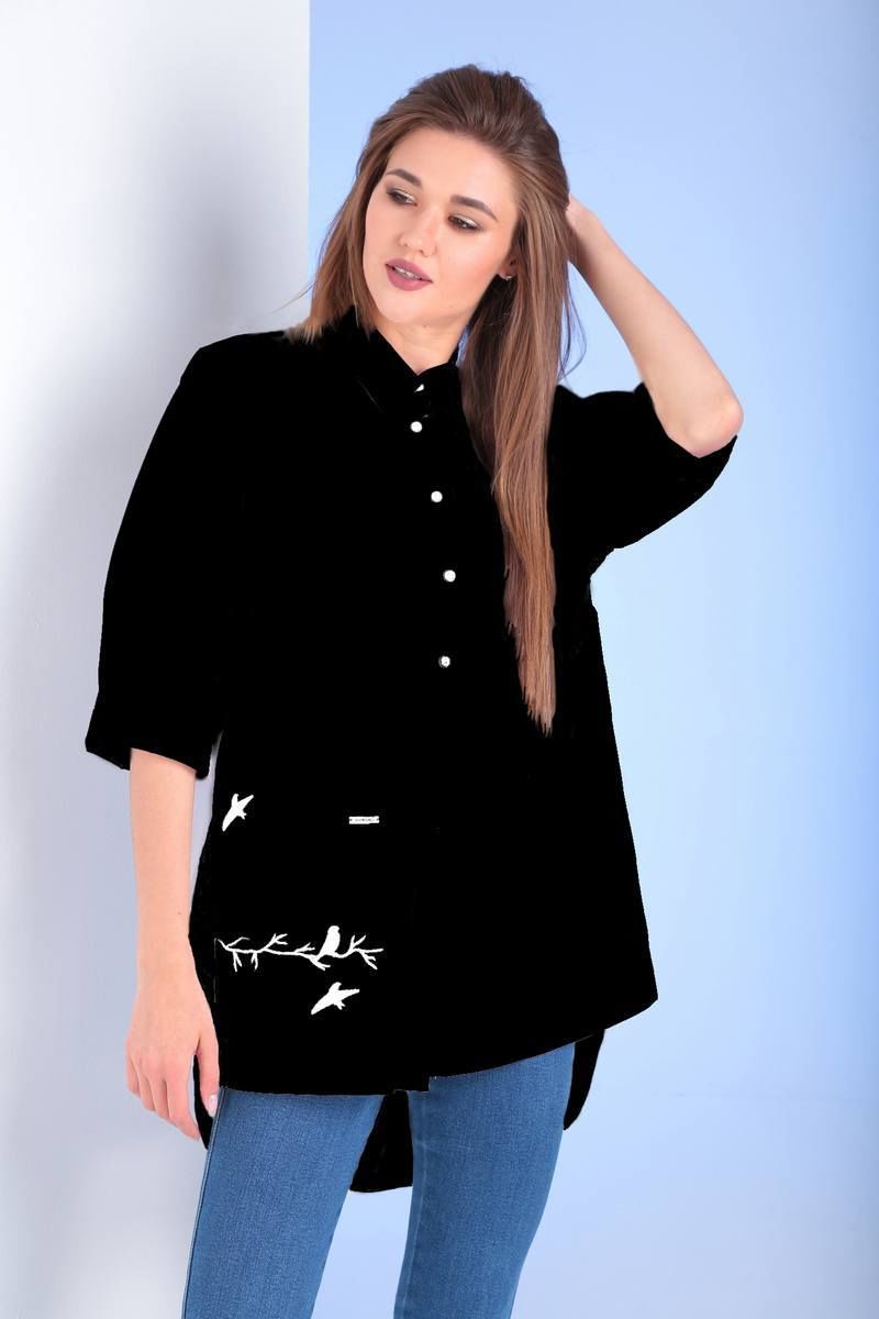 Блузы Viola Style 1106 черный