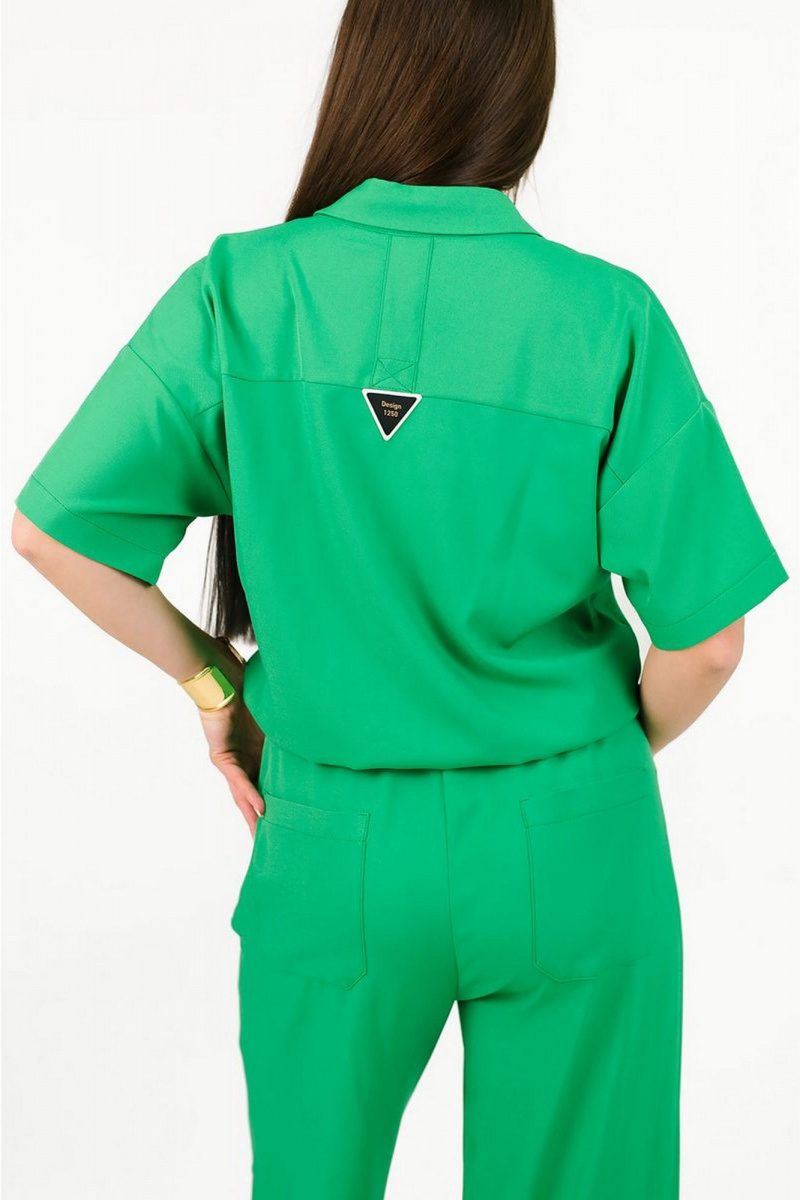 Брючный костюм MONA STYLE FASHION&DESIGN 24062 зеленый