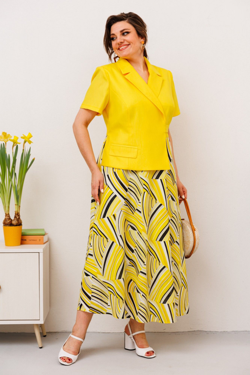 Платья Romanovich Style 1-2468К жёлтый
